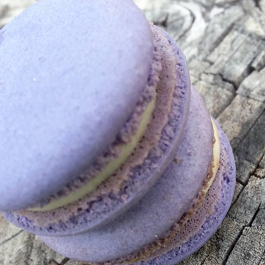 Honey Lavender Macarons have been with B